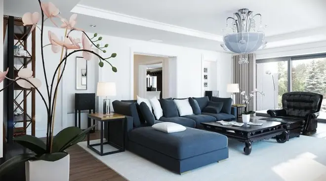 Американский стиль в интерьере